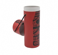 Cylinder wine box