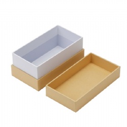 kraft two piece box