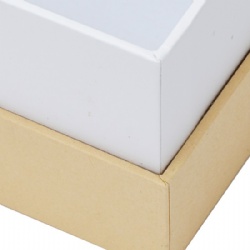 kraft two piece box